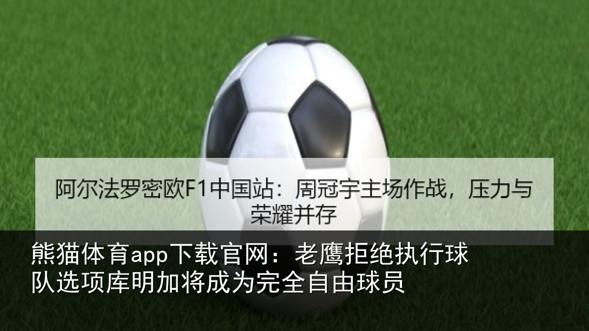 熊猫体育app下载官网：老鹰拒绝执行球队选项库明加将成为完全自由球员